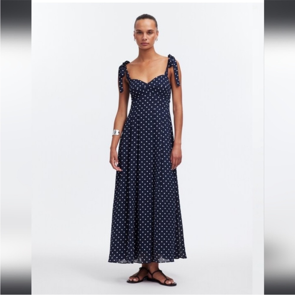BNWT Madewell polkadot maxi dress